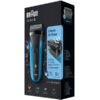 ‎Braun 310s Rechargeable Electric Shaver for Men, Third Edition,‎ ‎blue and black‎